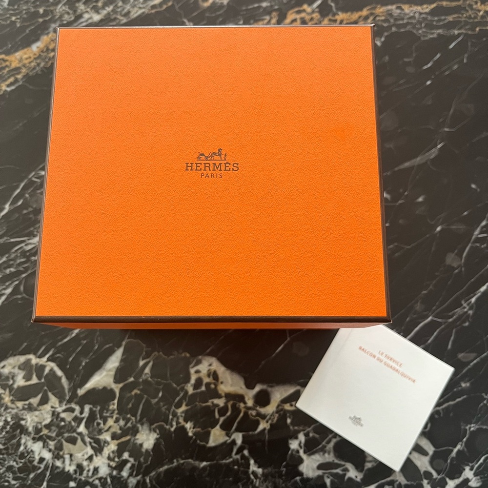 Hermes Orange Box w/ padding